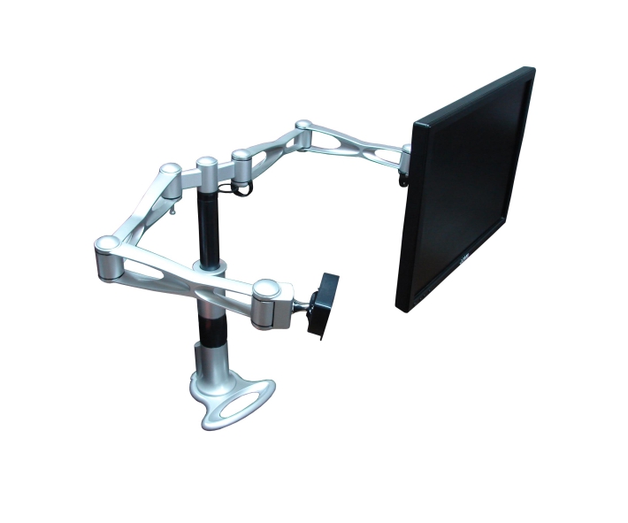 Dual flat panel monitor (grommet mounted) 42 x 14&quot;