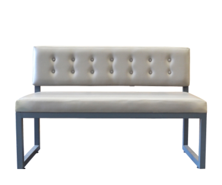 Discovery bench w/tufted backrest 48&quot;