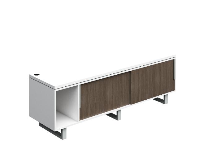 Credenza two sliding doors 71 x 20 x 24&quot; G Connect