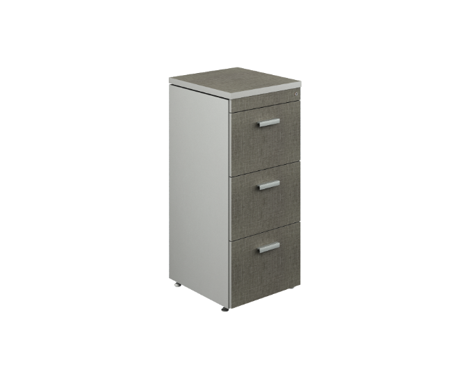 3-Drawer vertical file 16 x 19 x 39&quot; Kenza