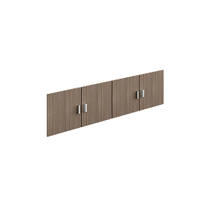 4 Doors kit for open hutch 17 x 15.5" Prime