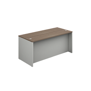 Desk shell with full modesty 72 x 30 x 30" Prime