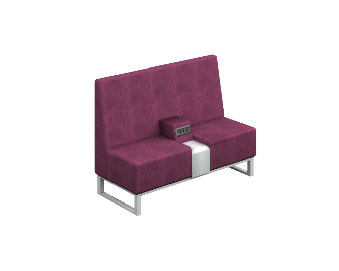 Lounge with axil 61 x 26 x 44&quot; Venti