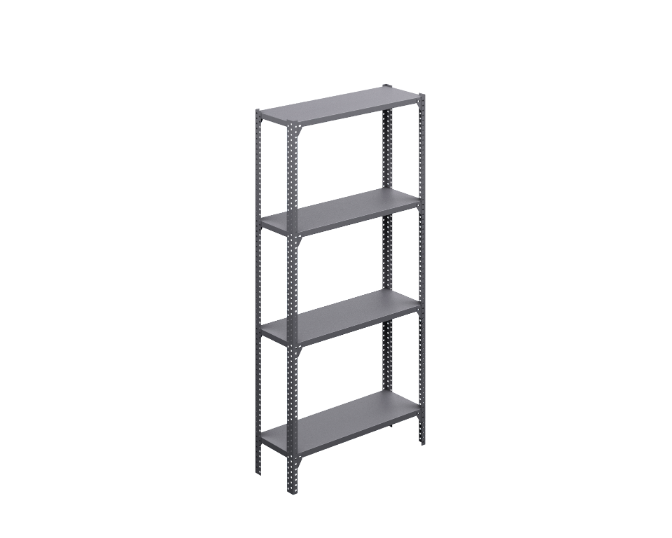 4-Shelf rack 34 x 12 x 71&quot;
