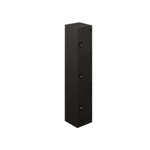 3-door 3B locker 24 gauge 14 x 14.5 x 72"