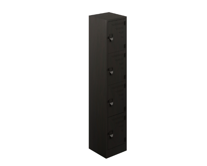 Locker 3B 4 Puertas 36 x 37 x 180 cm