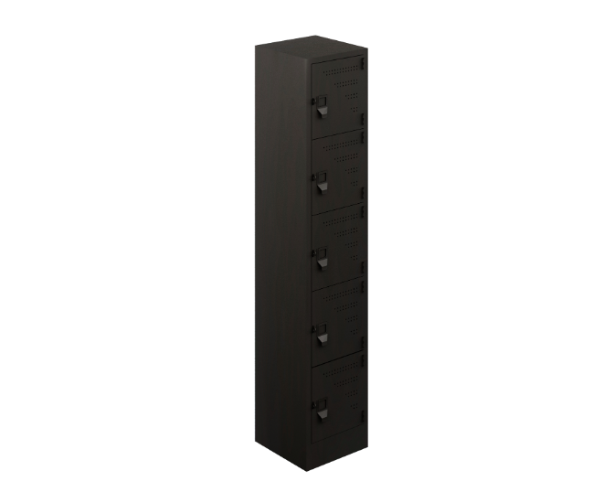 Locker 3B 5 Puertas 36 x 37 x 180 cm