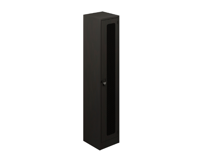 1-door 3B ventilated locker 24 gauge, 14 x 14.5 x 72&quot;