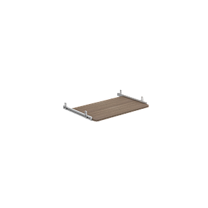 Porta Teclado Laminado Corredizo 50 x 22 cm