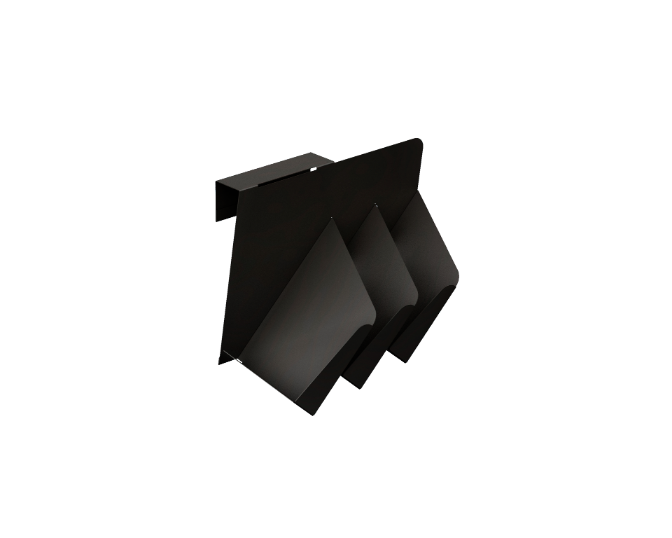 Metal, Diagonal Envelope Tray 12 x 6 x 10&quot; gauge 20