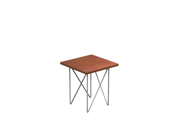 Mesa Lateral Cuadrada 60 x 60 x 65 cm Kalia BP