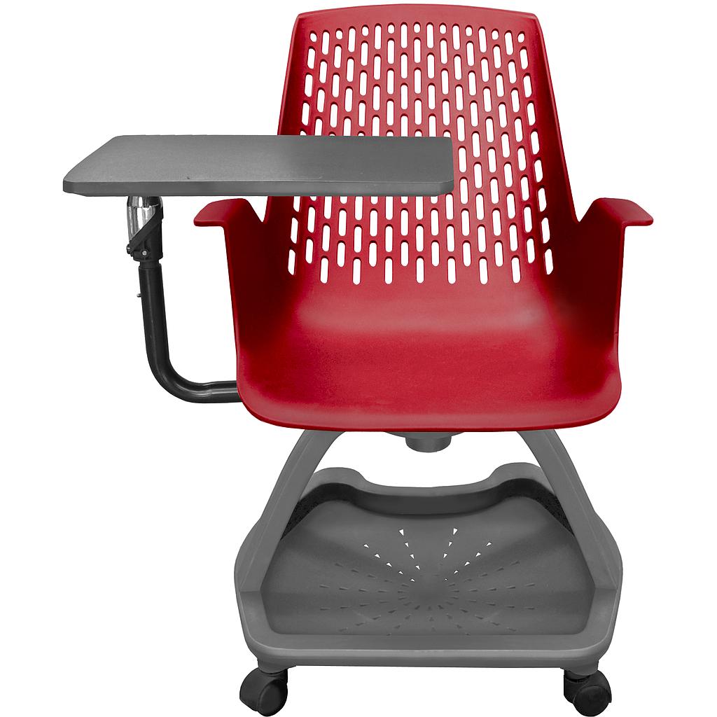 Silla de Capacitacion Plastica con Paleta Loop