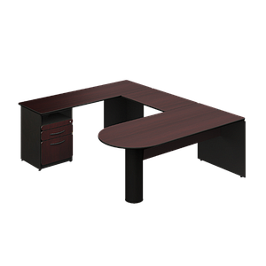 Conjunto Semi Ejecutivo 180 x 230 x 75 cm Basic