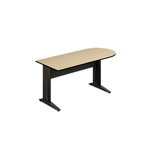 Peninsula desk 19MM 63 x 28 x 30" 3MM Cyber