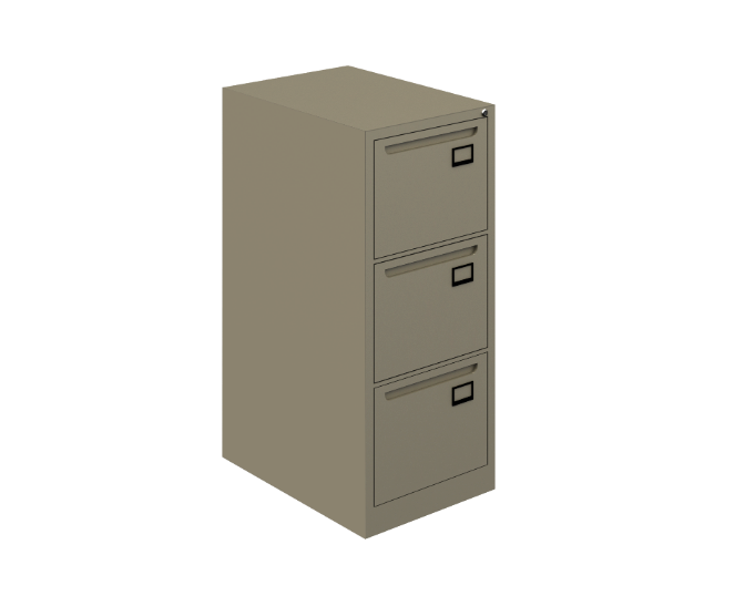 3-Drawer Steel file cabinet 18 x 25 x 41&quot; 22 gauge Nova