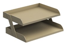 Metal paper tray 14 x 10 x 6&quot; Nova 