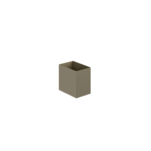 Cesto de Basura Metalico 30 x 20 x 30 cm Nova