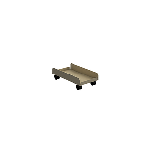 Porta CPU Rodante 26 x 48 x 13.5 cm Nova
