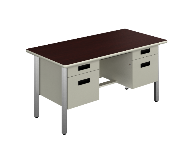 4-Drawer desk 60 x 30 x 30&quot; Concord