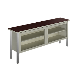 Credenza c/Puertas de Vidrio 150 x 40 x 75 cm Concord