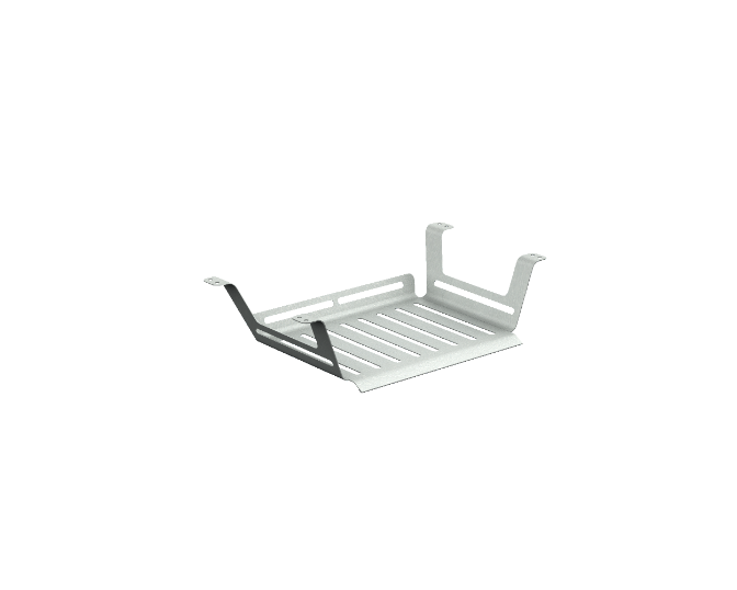 Metalic tray for 48&quot; stackable table 18 x 11 x 4&quot;