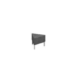 Triangle ottoman 26 x 22 x 20" Venti