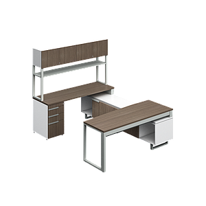 Conjunto Ejecutivo 180 x 240 x 180 cm G Connect
