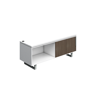 Credenza 1 Puerta Corrediza 150 x 52 x 60 cm G Connect