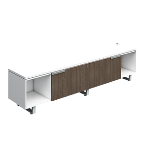 Credenza two central drawer 96 x 20 x 24" G Connect WV