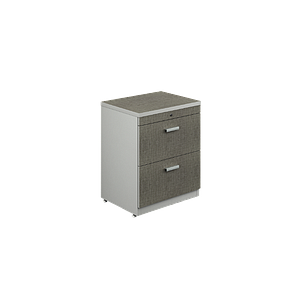 Archivero Hor. 2 Gavetas 60 x 47 x 75 cm Kenza
