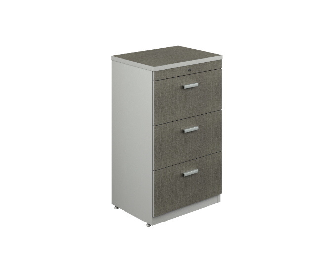 3-Drawer lateral file 24 x 19 x 42&quot; Kenza