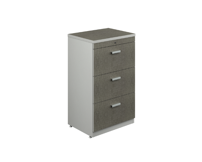 3-Drawer lateral file 24 x 19 x 41&quot; Kenza