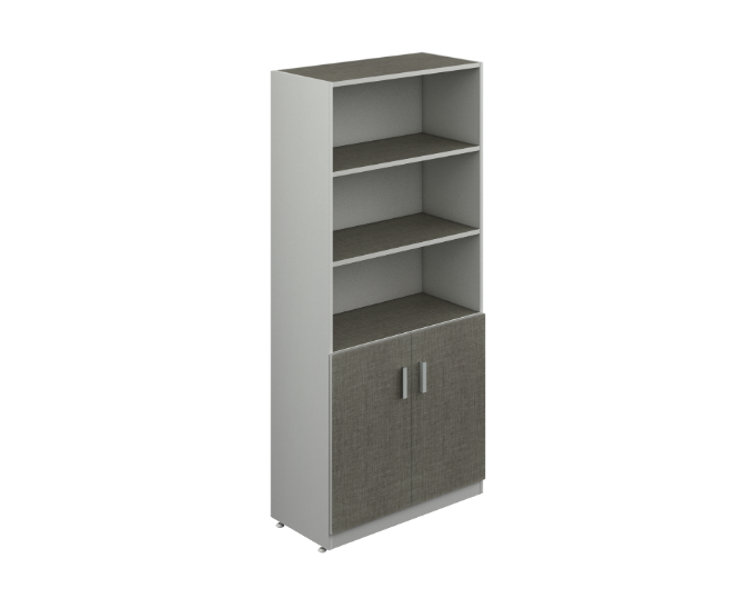 Half-open bookcase 31 x 16 x 71&quot; Kenza