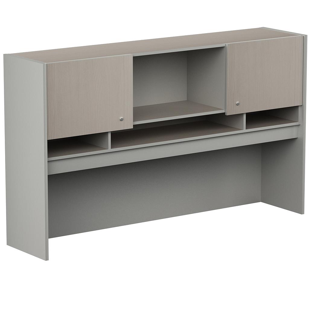 2-Door credenza hutch 65 x 14.5 x 41&quot; Kenza