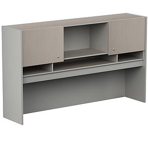 2-Door credenza hutch 69.5 x 14.5 x 41" Kenza