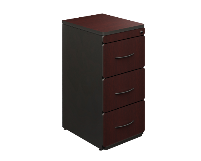 3 Drawer file cabinet (letter) 20 x 24 x 41&quot; Spazio