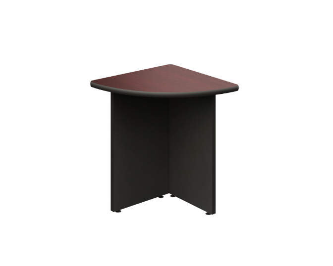 Corner table 1/4 round 23 x 23 x 29.5" Spazio Portal Gebesa