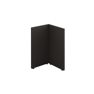 L-shaped support 15.5 x 28" Spazio