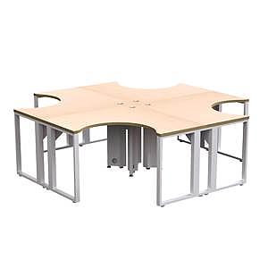 Modulo Cruceta Pata Metal 240 x 240 x 75 cm Urban