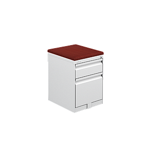 Pedestal 2 Gavetas Rodante c/Cojin 39 x 45 x 61 cm Urban