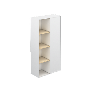 Space dividing bookcase 30 x 14 x 60" Urban