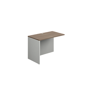 Lateral c/Pata y Faldon a Piso c/Pasacables 105 x 60 x 75 cm Prime