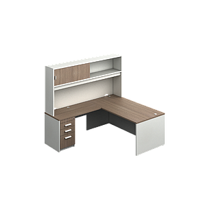 Conjunto Ejecutivo en L 210 x 180 x 180 cm Prime