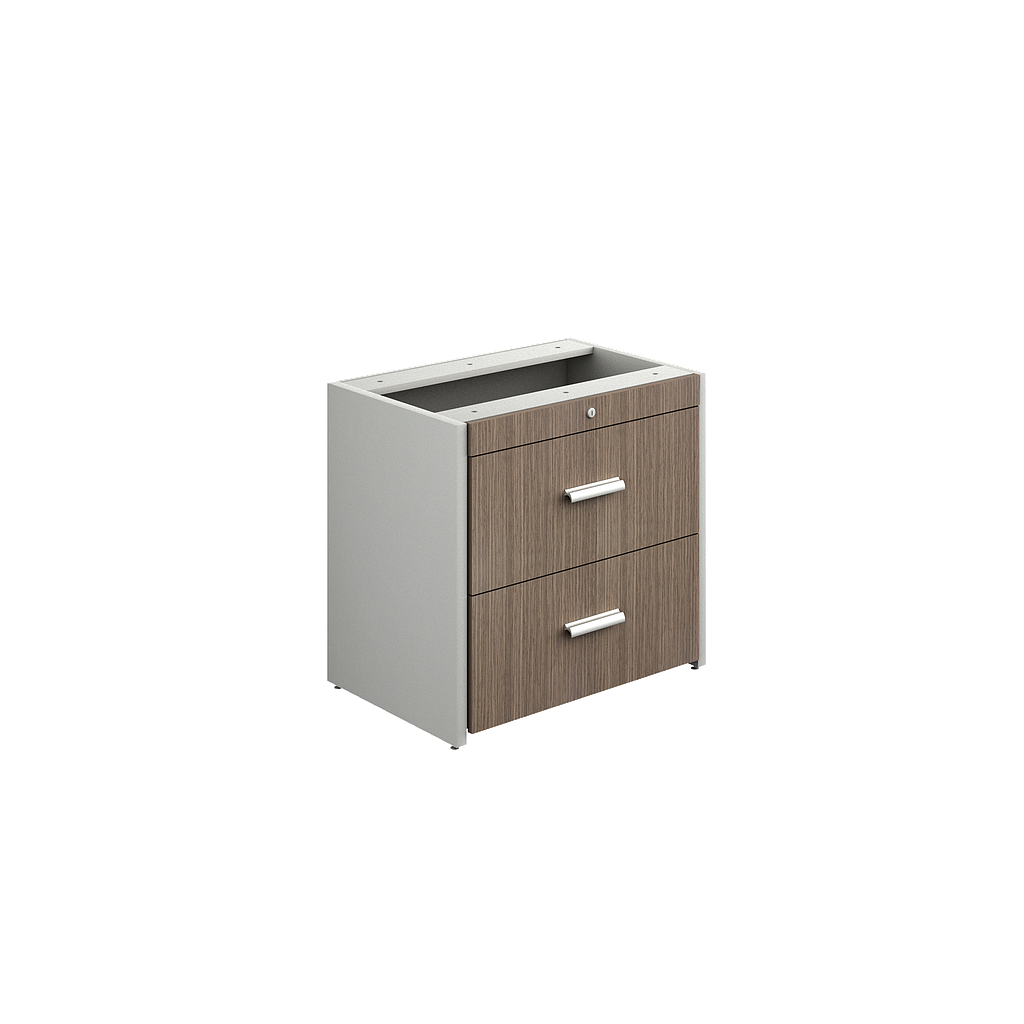 Archivero Hor. 2 Gavetas sin Cubierta 75 x 50 x 72 cm Prime