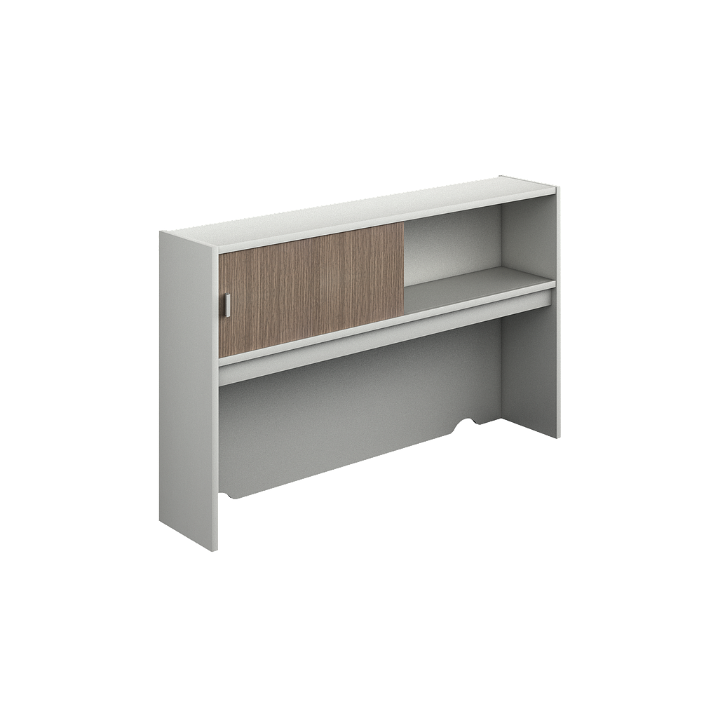 Librero s/Credenza Puerta Corrediza 148 x 35 x 105 cm Req Portal Gebesa