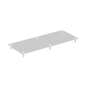 Glass counter worksurface 14 x 36"