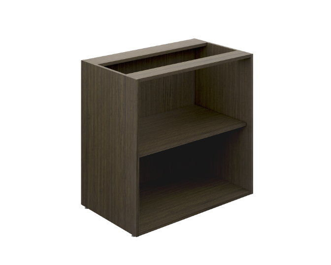 Mountable open bookshelf 30 x 19 x 28&quot; Bento