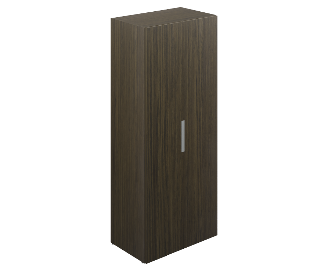 4-Shelf closed bookcase w/cabinet 30 x 19 x 72&quot; Bento