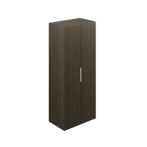 5-Shelf closed bookcase w/cabinet 30 x 19 x 85" Bento