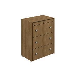 3-Drawer file 31 x 19.5 x 41" Contempo